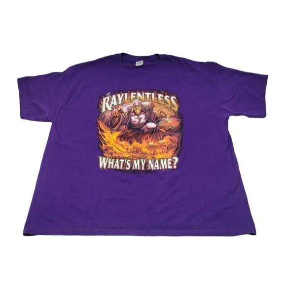 2012 Fanatics Only Ray Lewis  Raylentless "What's My Name?" Graphic T-Sh… - Picture 1 of 7